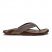 Mekila Men's Leather Beach Sandals - Charcoal / Toffee
